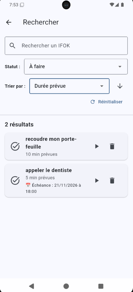 Capture d'écran 2 de l'application